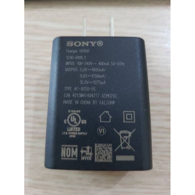 Củ sạc nhanh sony uch10 xịn bảo hành 1 đổi 1