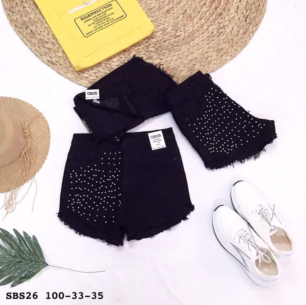 Bigsize  - Quần short lụa cườm Chất lụa cao cấp  siêu siêu co giãn  cạp cao . Bigsize 33-38 - Mã sbs33-38