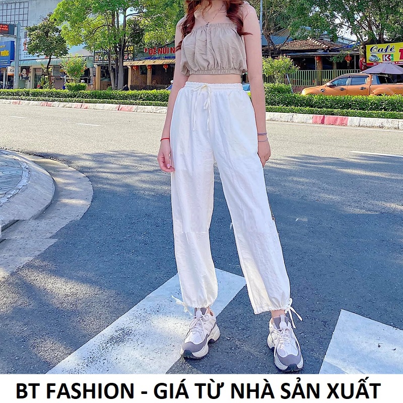 Quần Jogger Nữ Dài  Thể Thao Thời Trang BT Fashion (Dây Rút Chân) + Hình thật, Video TT01