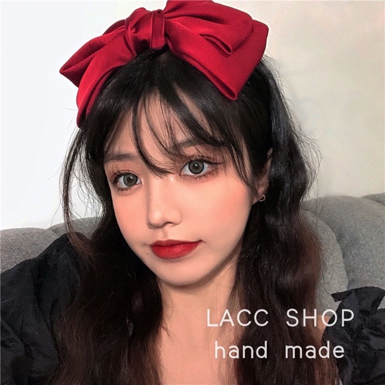 Bờm Nơ Lụa Hàng Đẹp Made In Korea