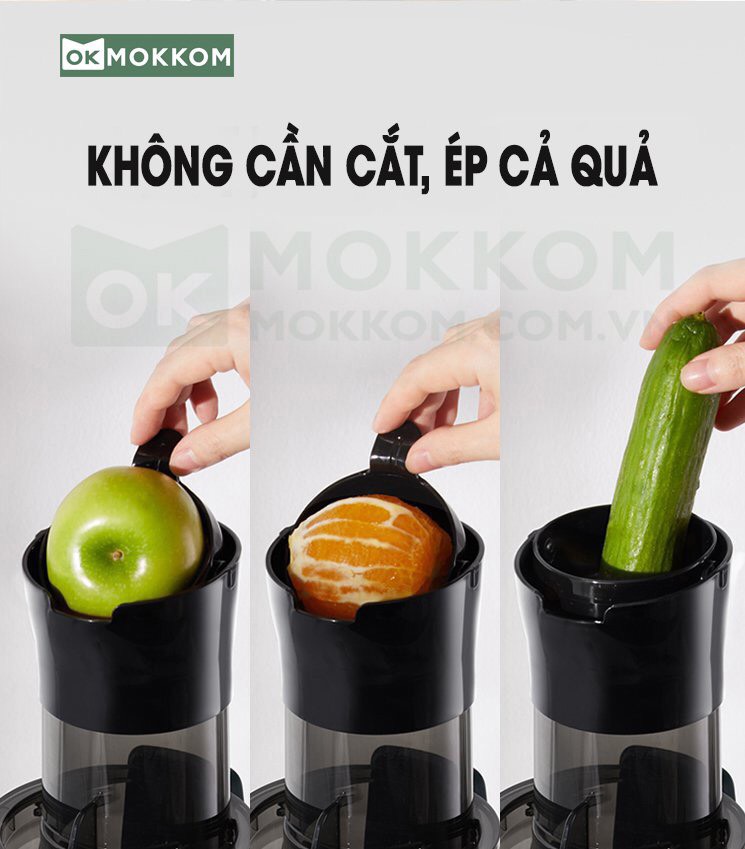 Máy Ép Chậm Mokkom MK-199 Hàng Chính Hãng