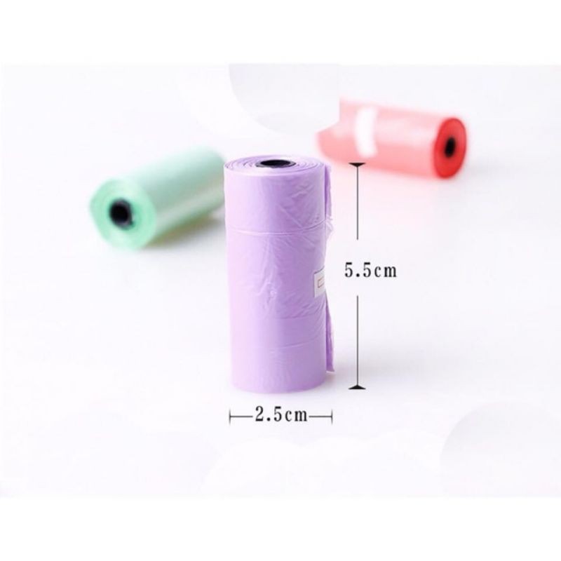 [Mã PET20K giảm 20K đơn 250K] 1 CUỘN TÚI NILON HỐT PHÂN CHÓ MÈO 20in1.