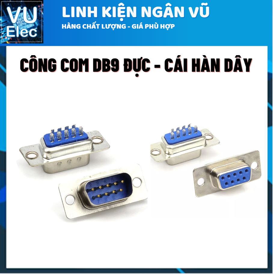 Cổng DB9 Đực Cong