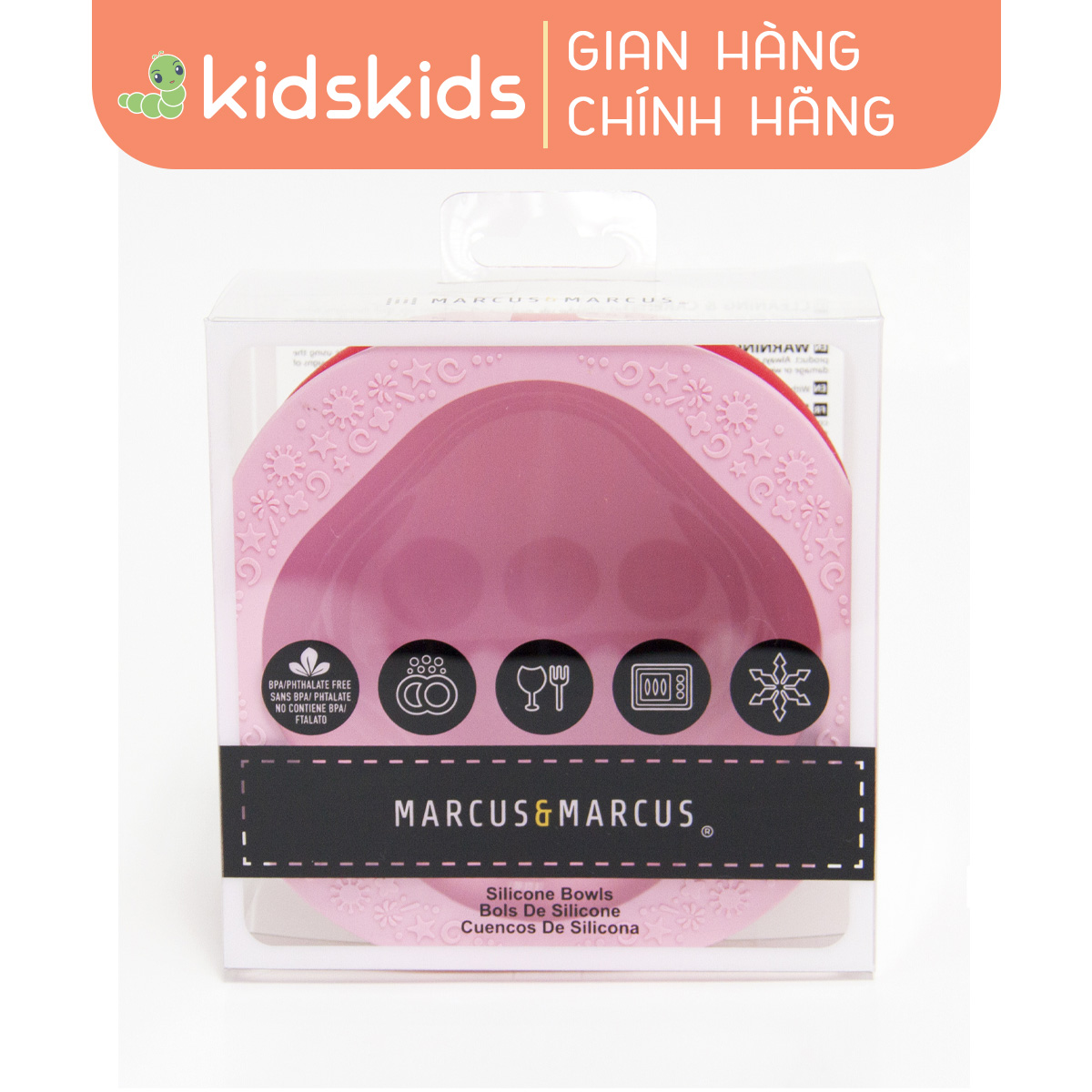 Bát Ăn Dặm Silicon Set 2 Cái Cho Bé Marcus & Marcus - Marcus & Pokey