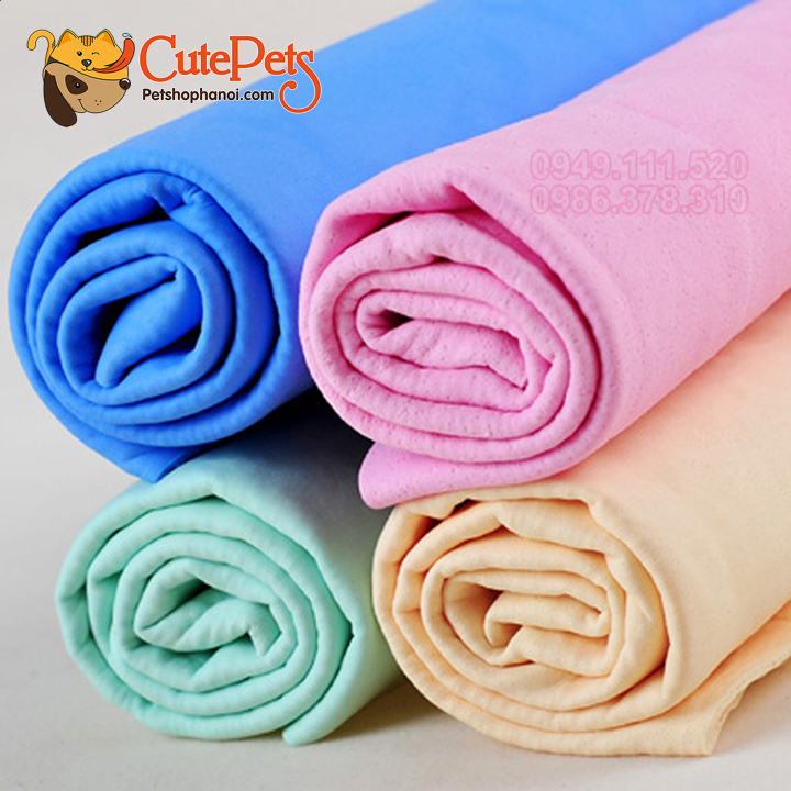 Khăn tắm cho chó mèo Khăn siêu thấm đa năng CLEAN CHAM - CutePets