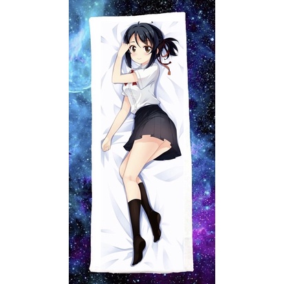 Gối ôm Your name Miyamizu Misuha 40cm x 1m ruột bông Hàn Quốc