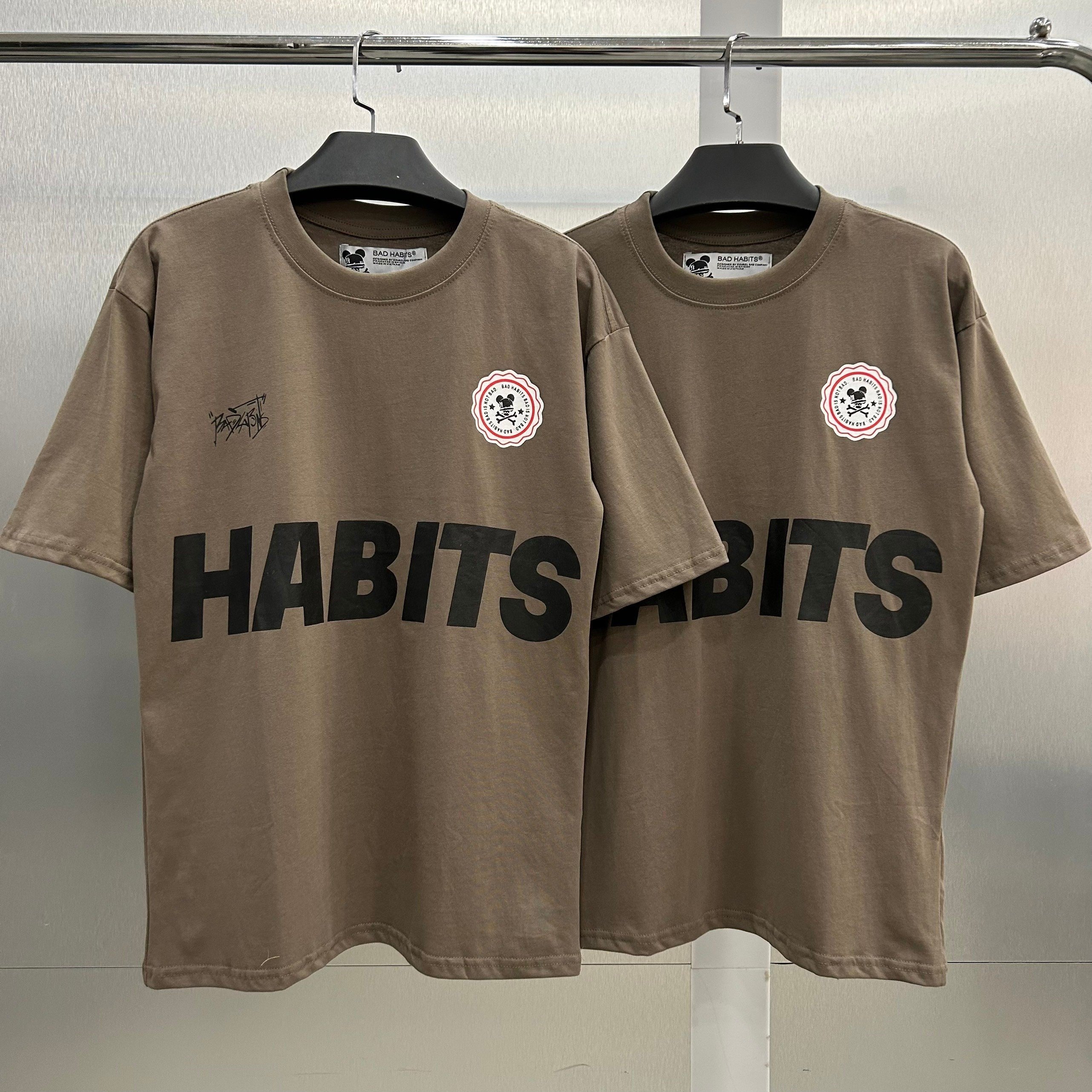 Áo thun Bad Habits Bad Uniform Tee chất thun cotton dày mịn full tag Thời trang Unisex HCM AL248