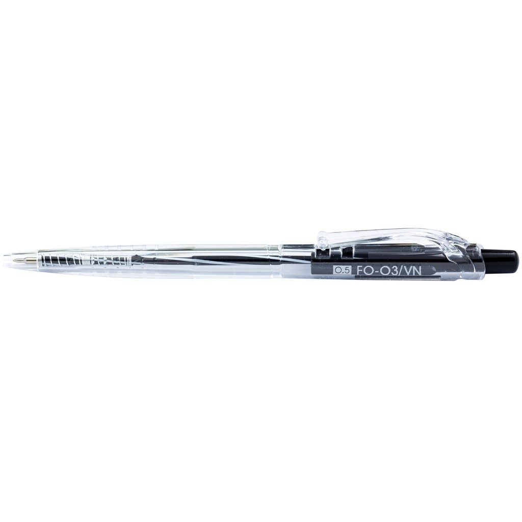 Bút Bi Bấm 0.5mm Thiên Long FlexOffice FO-03 (Đủ Màu)