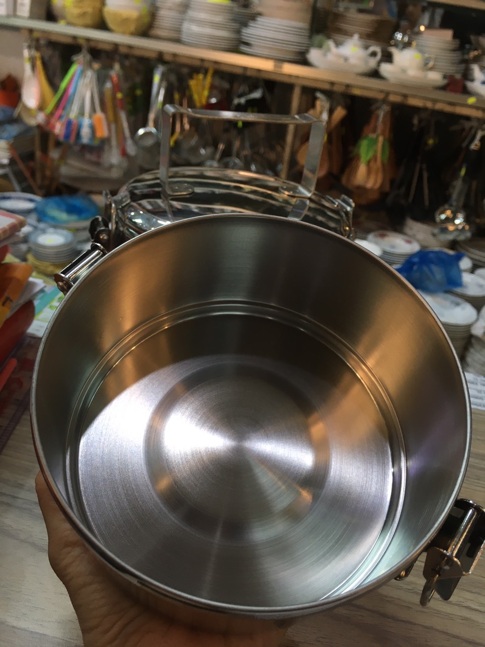 Cà mên inox Zebra 14*3