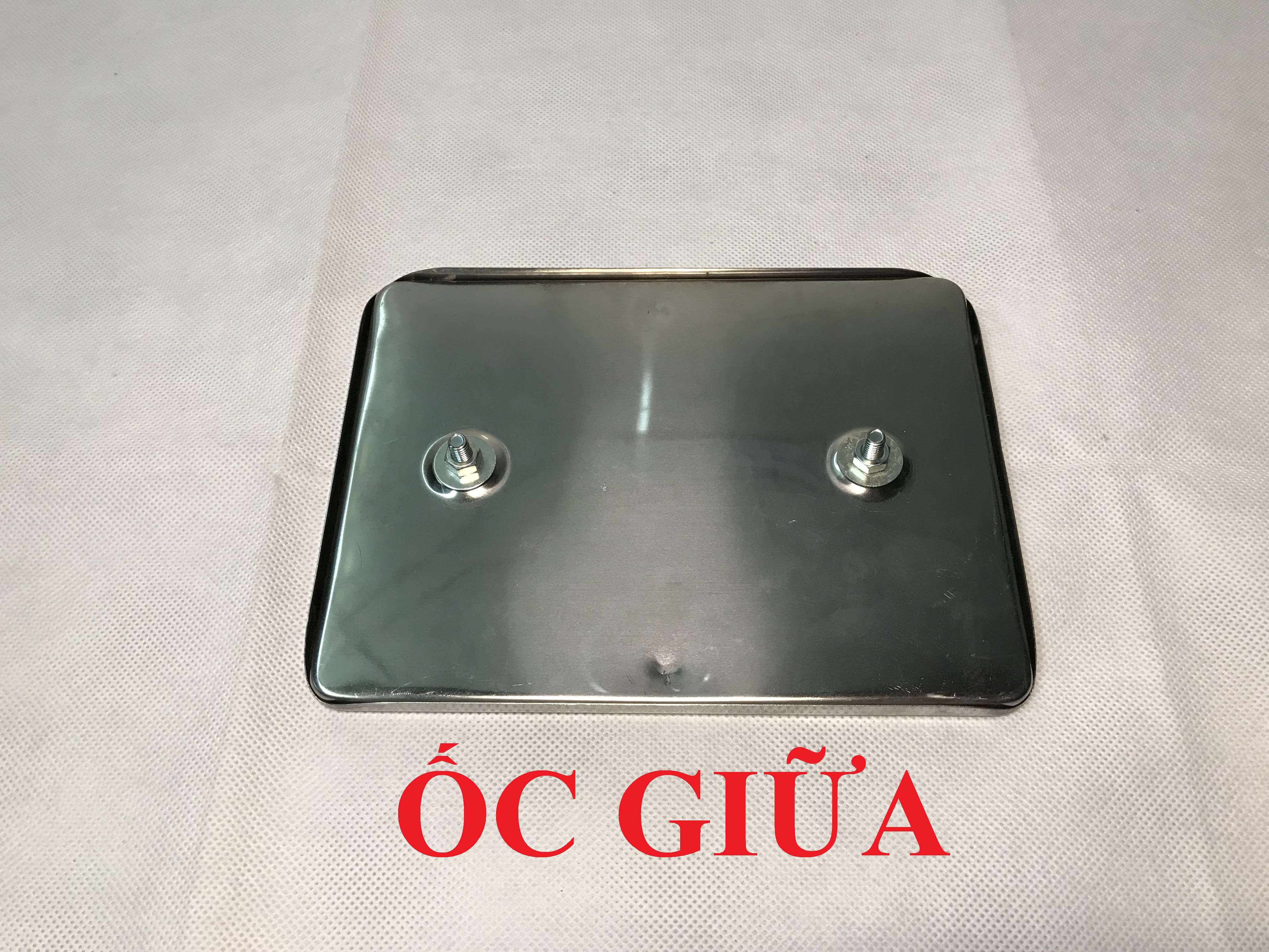 Khung bọc biển số inox cho xe máy