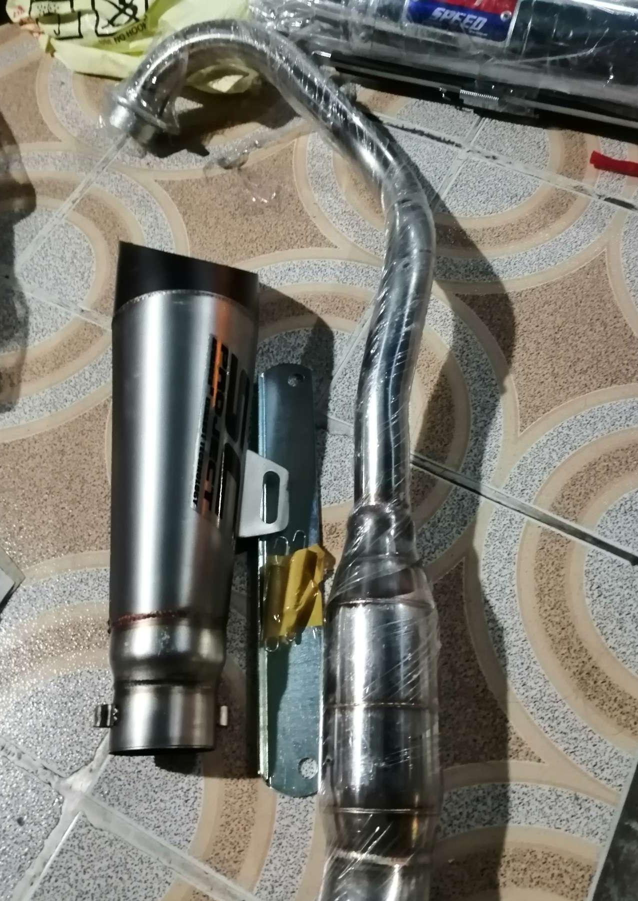 pô xe máy sc xéo cổ bầu hơi 150