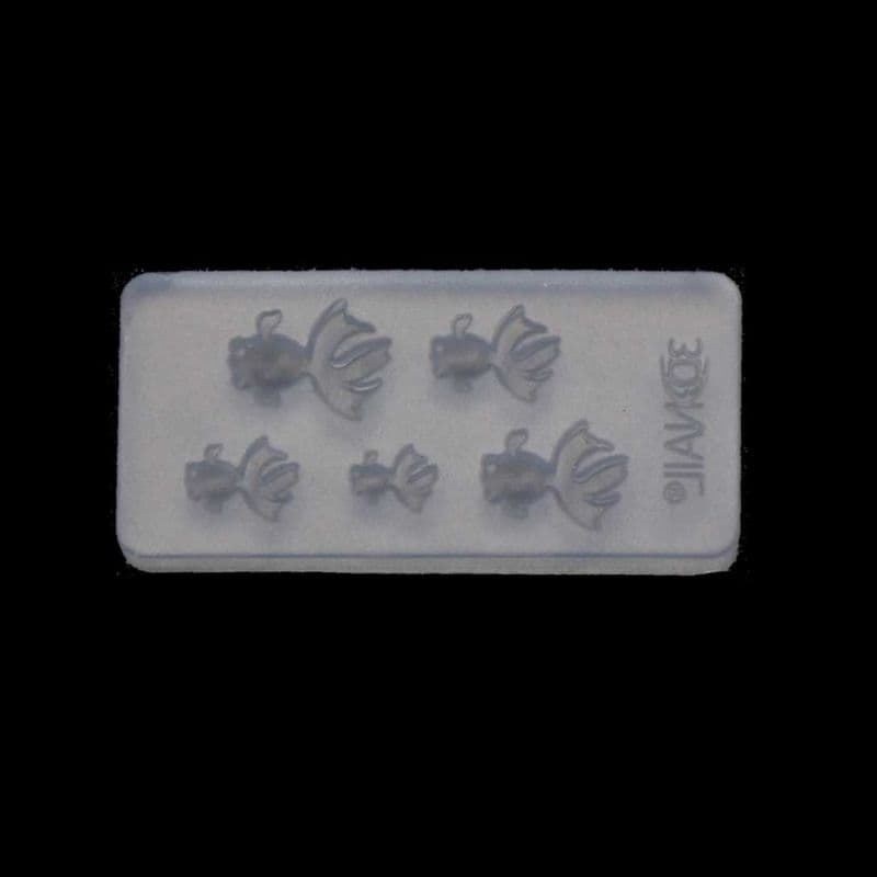 [HCM]Khuôn silicon làm mô hình cá vàng 3D mini