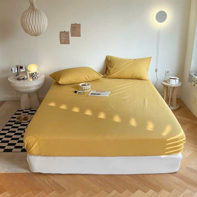 Vỏ gối ôm Cotton Tici trơn kích thước 35x100cm