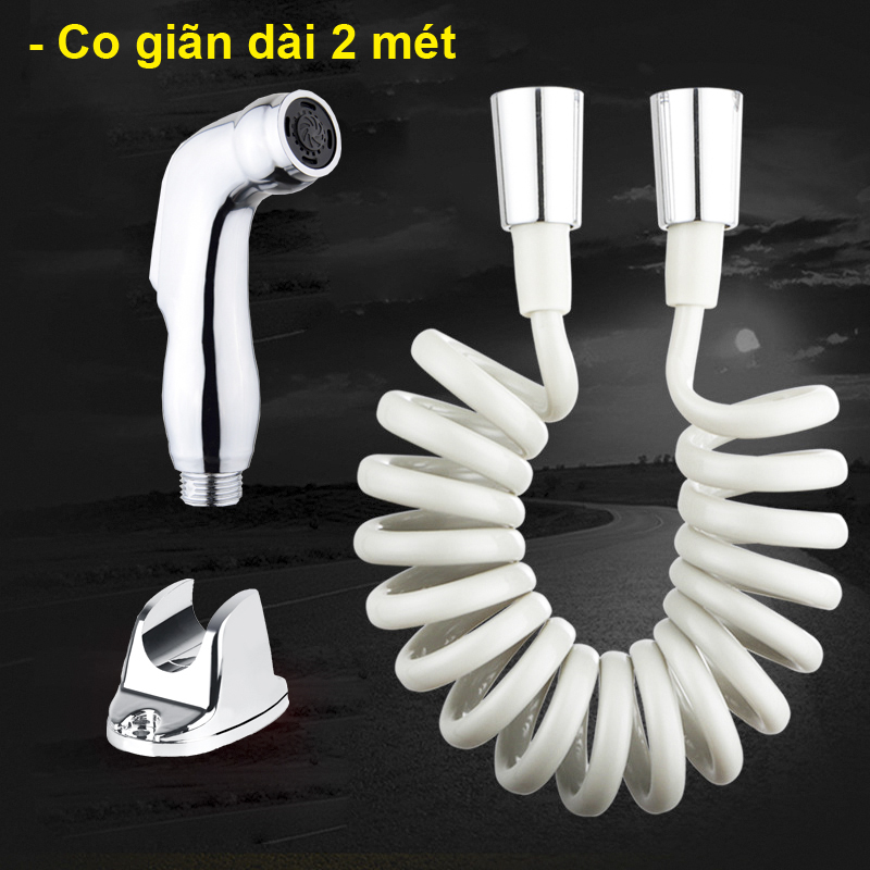 Bộ Vòi xịt bồn cầu toilet, Vòi xịt vệ sinh, Vòi xịt nước GINETARR GT0632