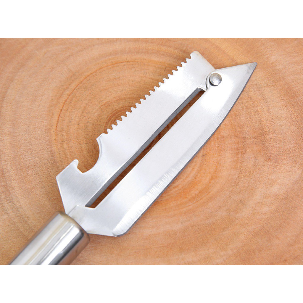 Dao 2 lưỡi  Dao bào gọt hoa quả inox