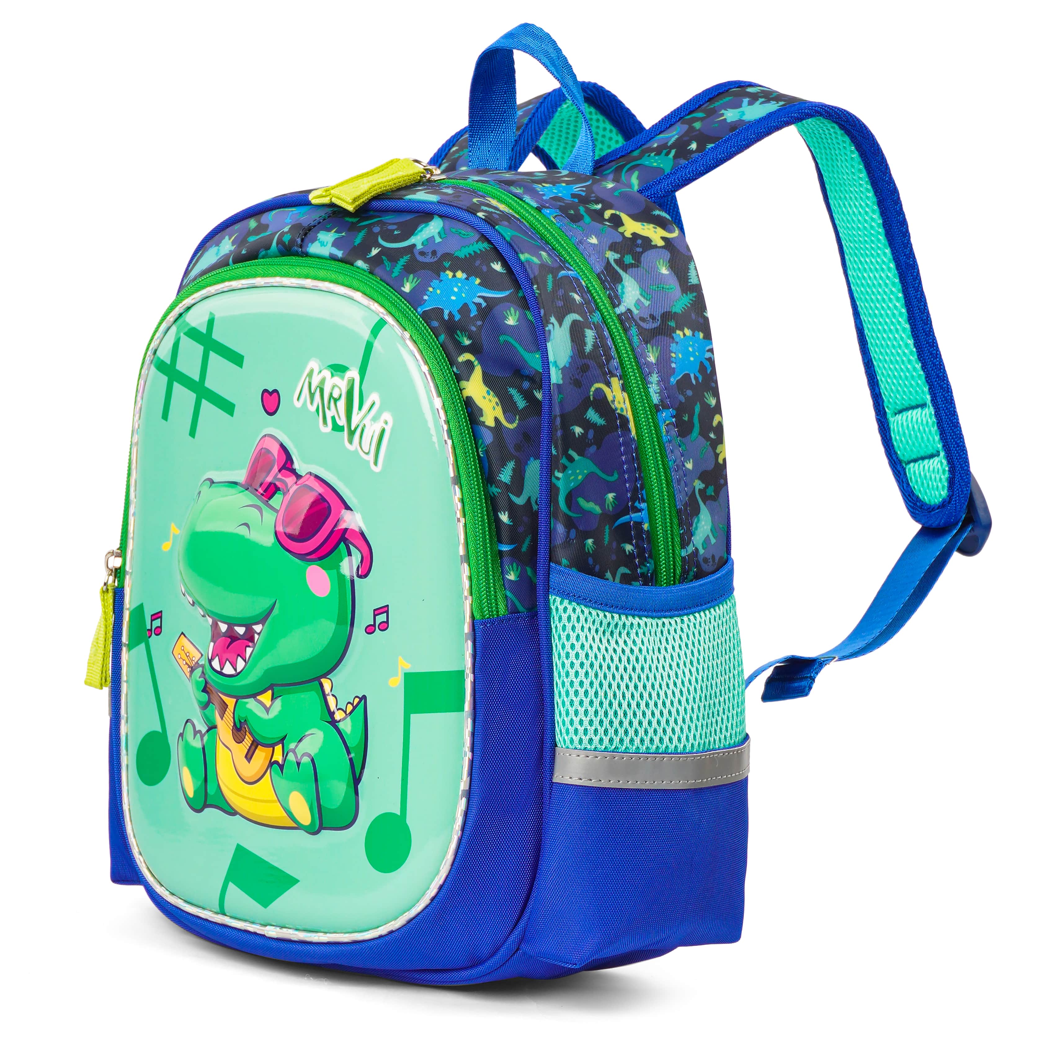 Balo học sinh Mr Vui BLH941 cho bé mẫu giáo (32 x 26 x 12 cm), Bảo Hành 2 Năm