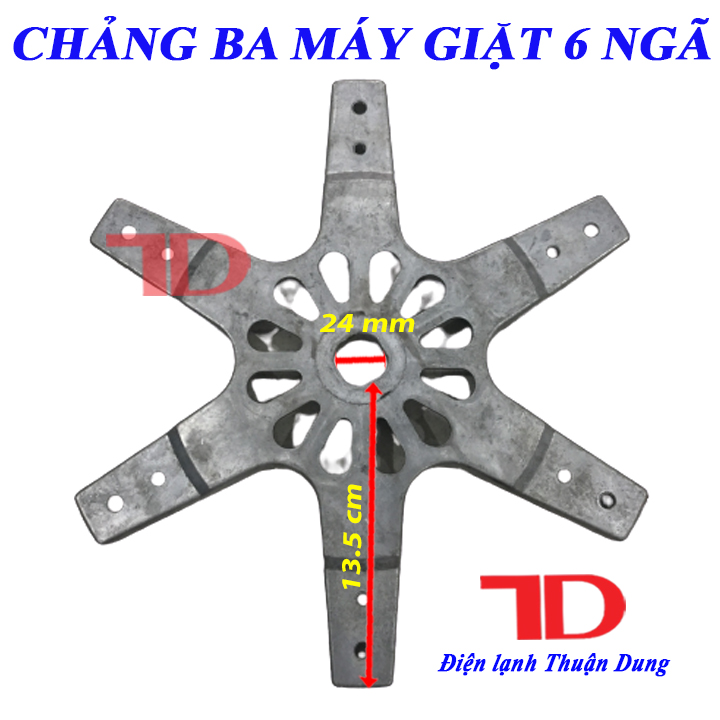 Chảng ba máy giặt 6 ngã mẫu 37, càng máy giặt 6 ngã - điện lạnh thuận dung