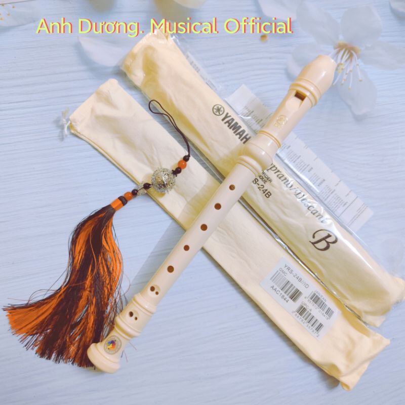 SÁO RECORDER SOPRANO YAMAHA - TẶNG QUE VỆ SINH