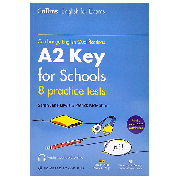 Fahasa - Cambridge English Qualification - A2 Key For School - 8 Practice Tests
