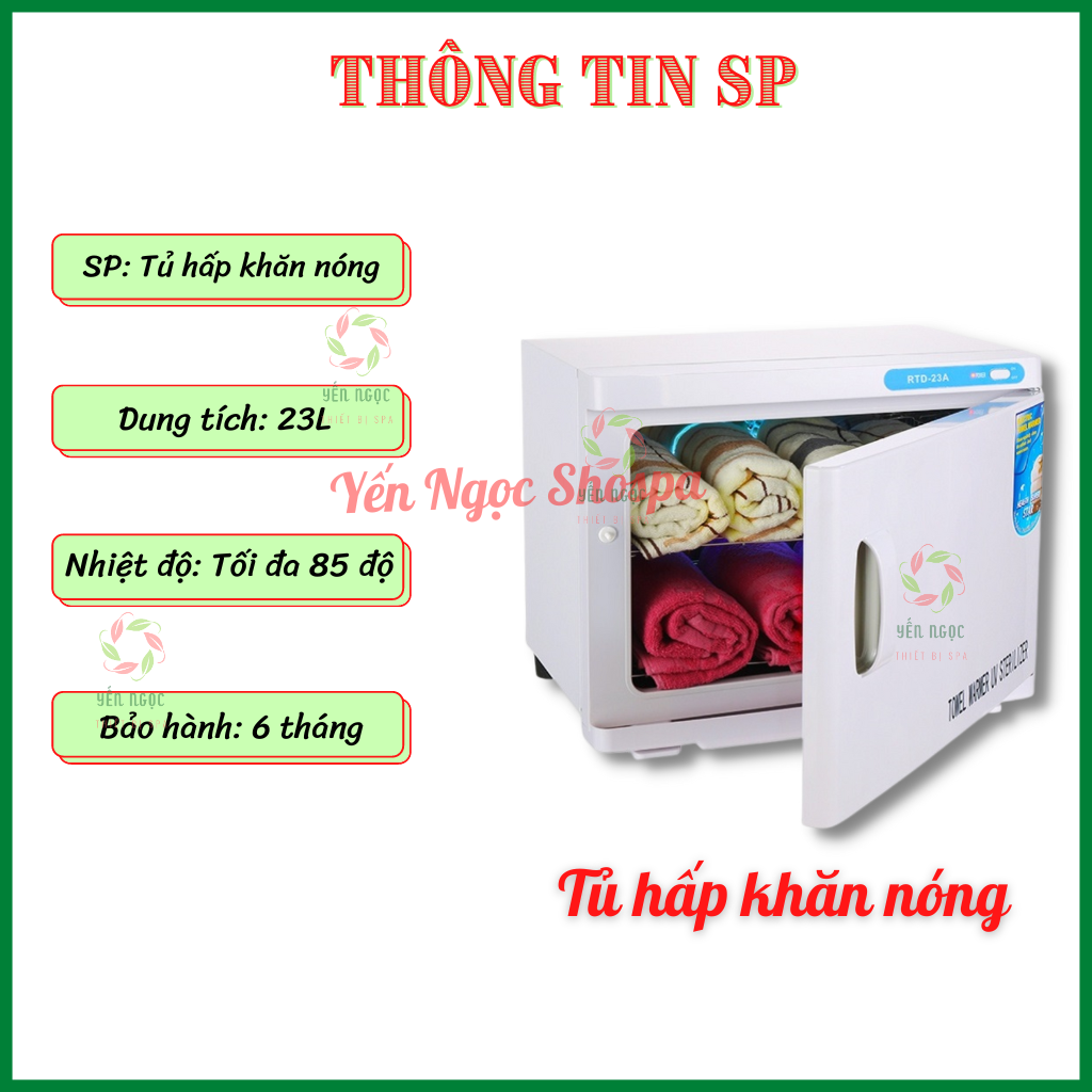 Tủ hấp khăn tiệt trùng RTD - 23A