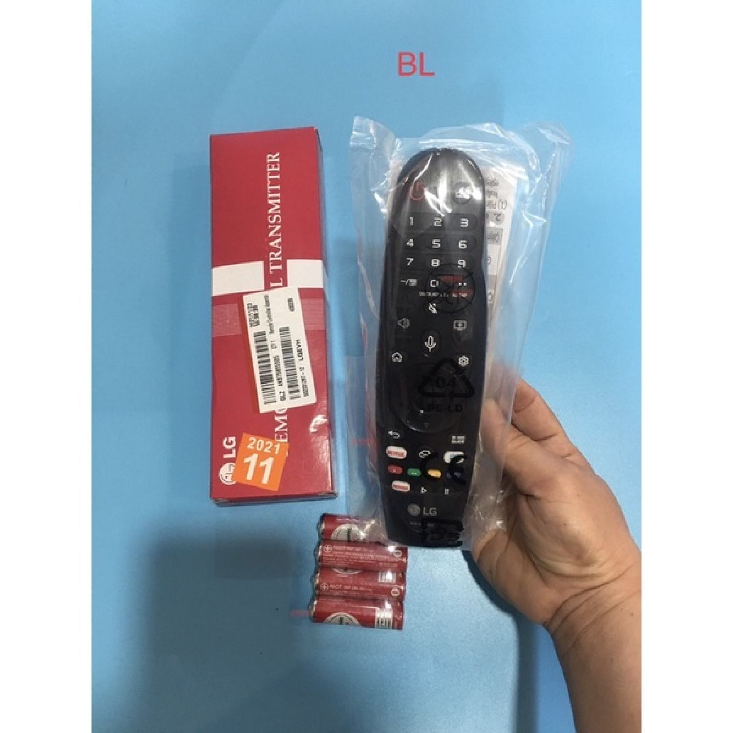 Điều khiển Tivi 2021 Smart LG ( Tặng kèm 4 pin)