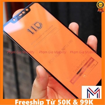 Kính cường lực Xiaomi Note 6 Pro full màn, full keo