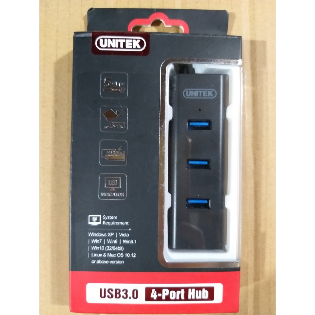 Cổng chia USB 3.0 - 4 Port USB HUB UNITEK