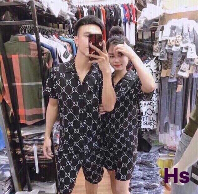 [ Mạnh Dũng Store 1 ] 💝 ĐẲNG CẤP PHÁI MẠNH 💝 Bộ Quần Áo Pizama Nam Chất Liệu Kate Thái Cực Hot 4E