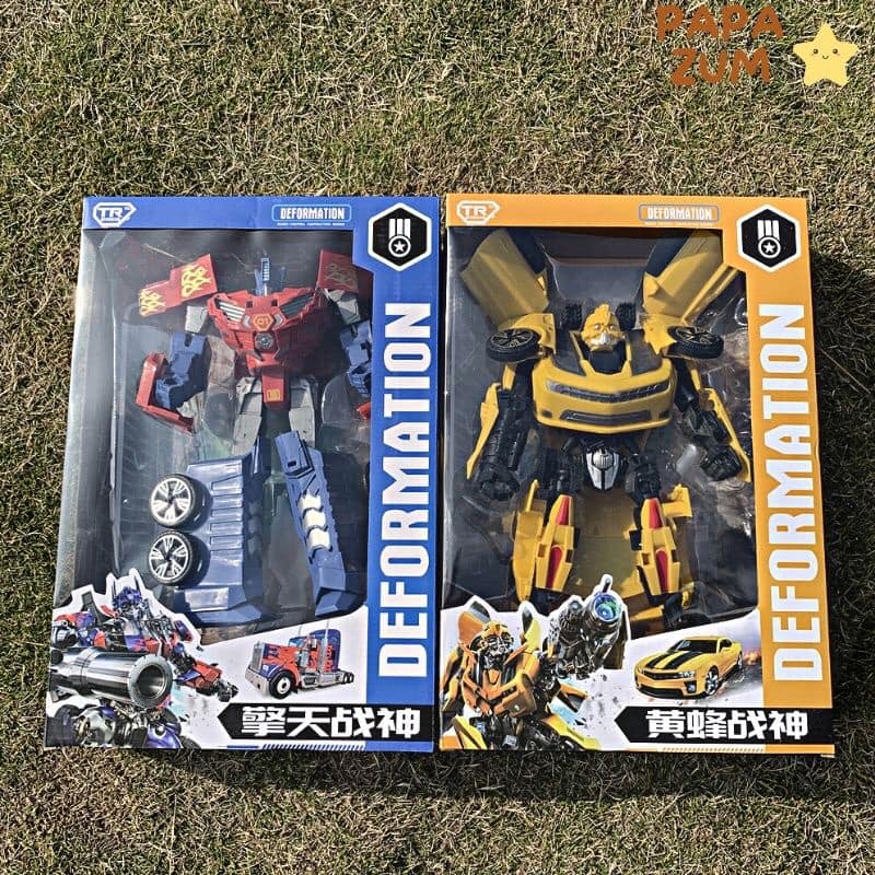 Đồ chơi Robot Biến Hình Ô tô Transformer 2in1: Vừa chơi được ở chế độ robot, vừa chơi được chế độ ôtô-ô tô biến hình