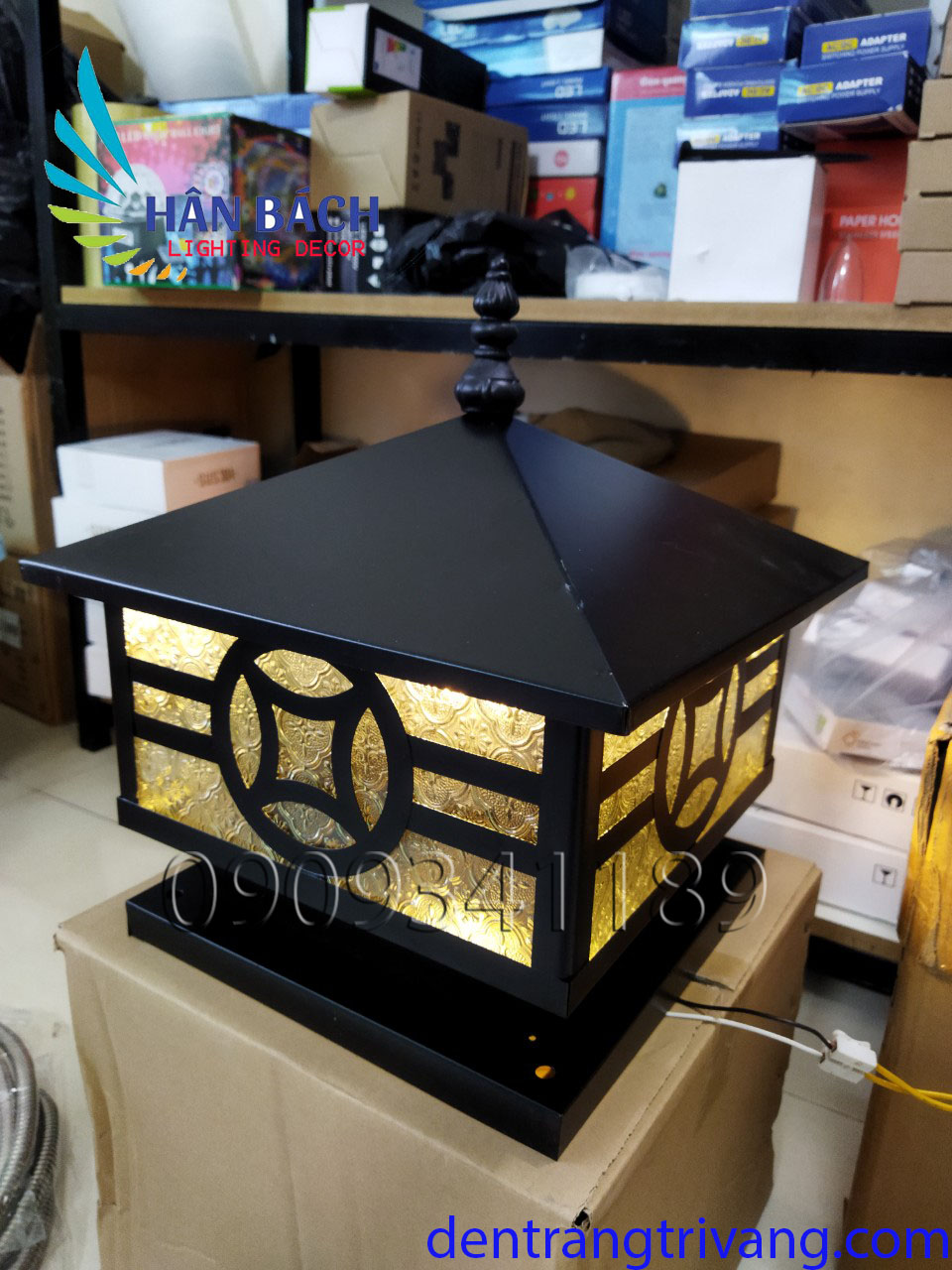 [HCM]ĐÈN TRỤ CỔNG Phi 300