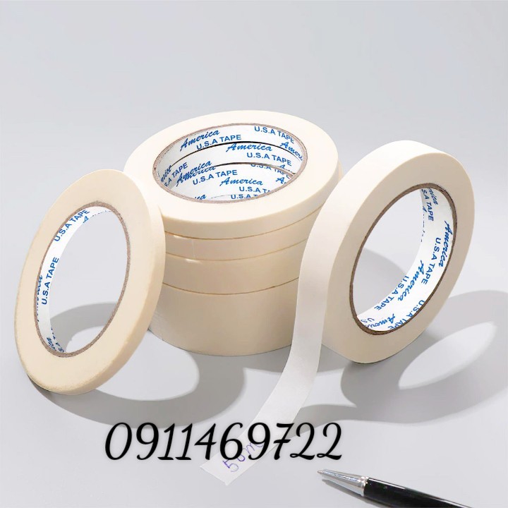 1 cuộn băng keo giấy khổ 24mm x 40m