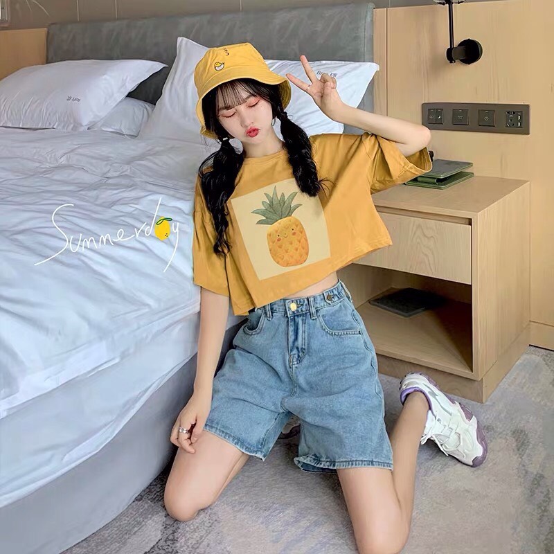 ÁO CROPTOP NỮ FORM CHUẨN HÀN QUỐC CỰC HOT 2020