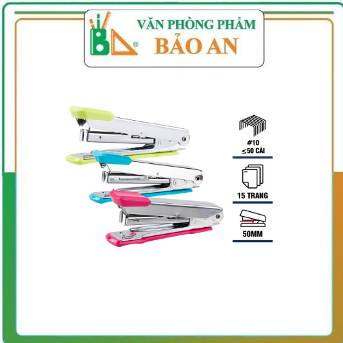 Dập ghim 10 deli, màu ngẫu nhiên - 1 cái e0224f