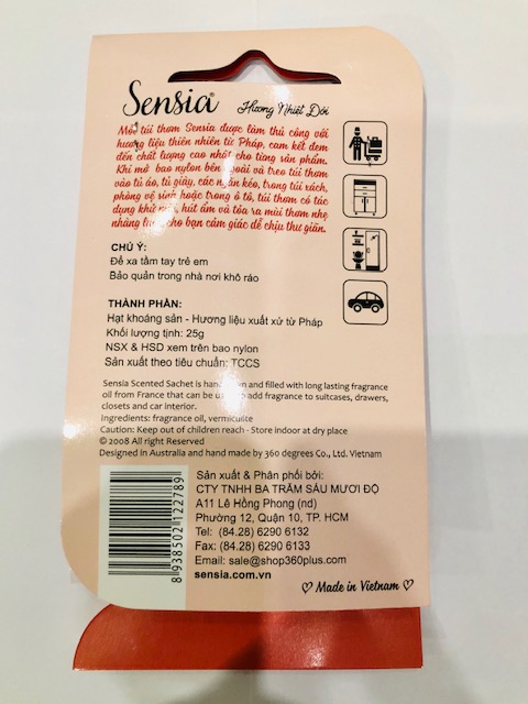 [HCM]Túi thơm Hương Nhiệt Đới 25g