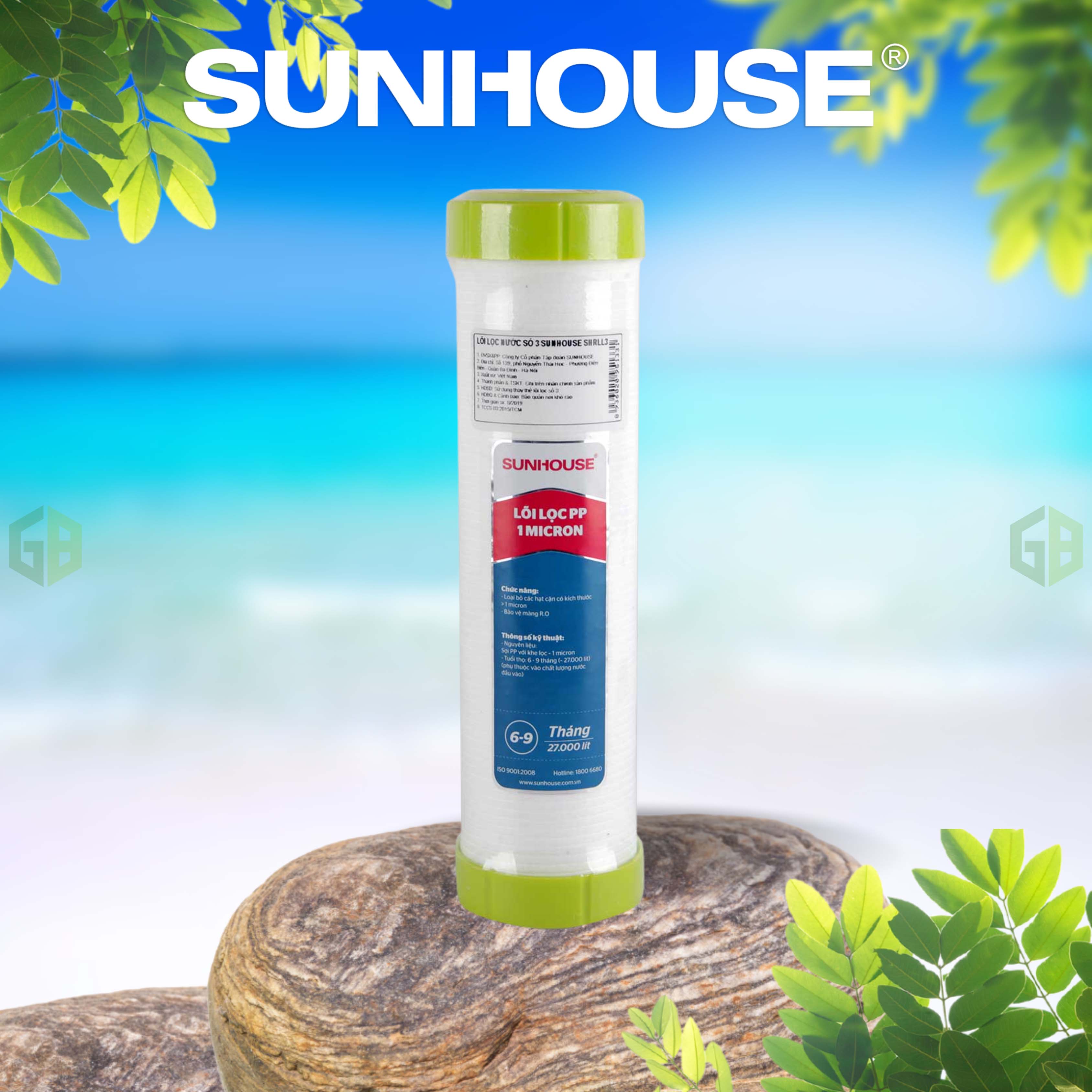 Lõi lọc nước số 3 SUNHOUSE SHRLL3