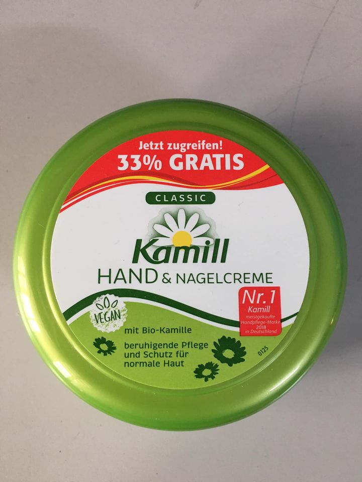 Kem dưỡng da tay và móng Kamill Classic của Đức