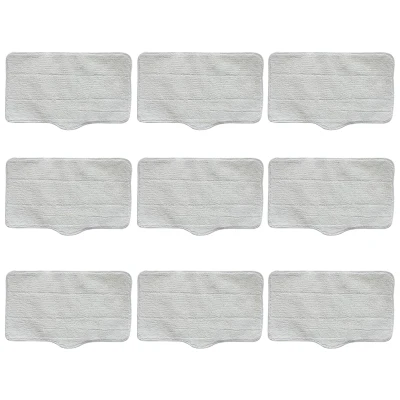 9Pcs for Deerma ZQ600 ZQ610 Handheld Steam Vacuum Cleaner Cleaning Mop Replacement Accessory Mop Cleaning Cloth