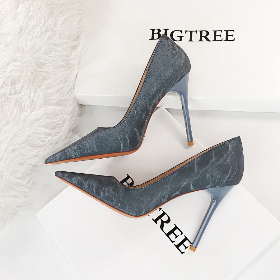 3169-2 GIÀY BIGTREE DA LỲ VÂN GỖ