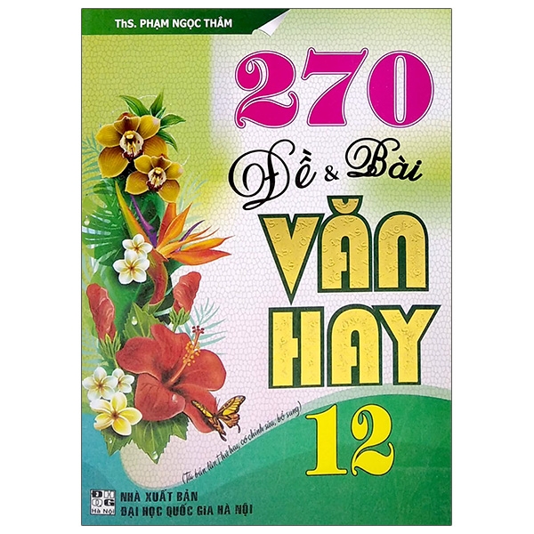 Fahasa - 270 đề và bài văn hay 12