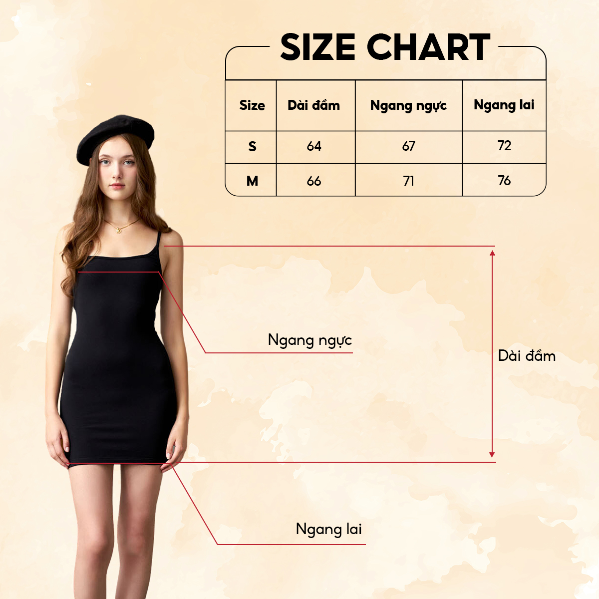 [OUTLET SALE] DOTTIE - Đầm thun ôm mini màu đen - Đen - D0517
