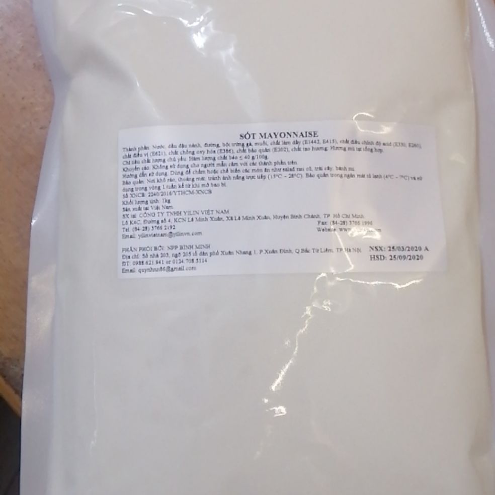 Sốt Mayonaise YILIN 1kg