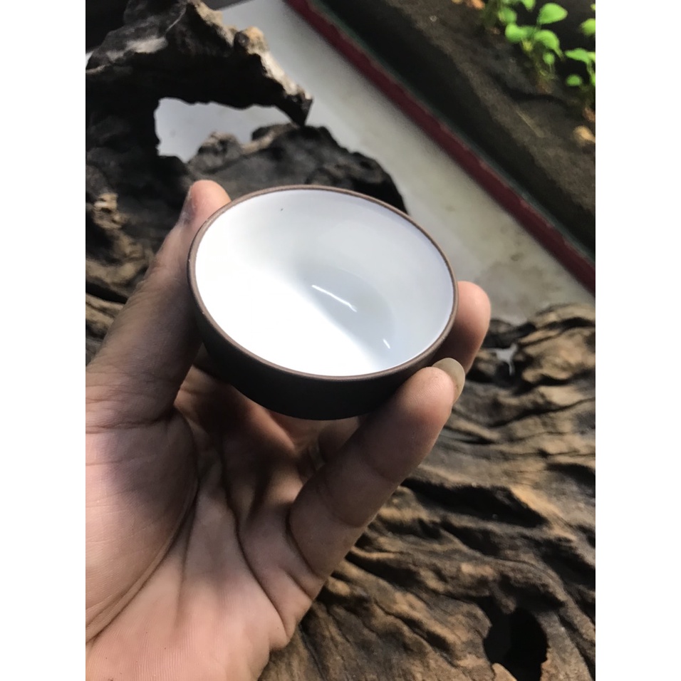 Chén tử sa cao cấp 35ml chén uống trà tử sa siêu đẹp