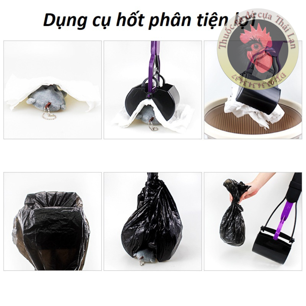 [HCM]DỤNG CỤ HỐT PHÂN ( dành cho chó mèo ) tiện lợi (kích thướt dài 60cm)