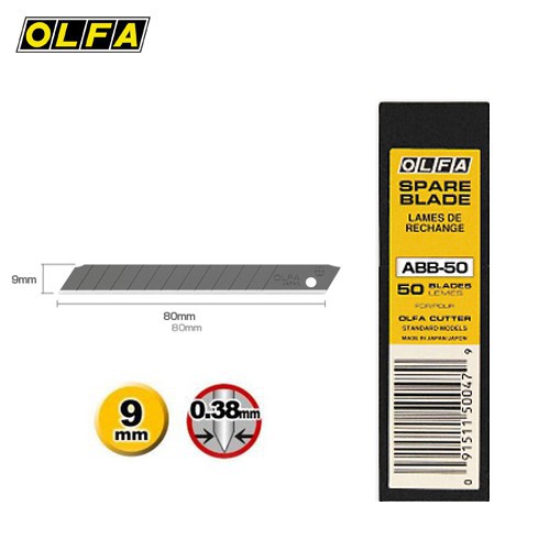 HỘP LƯỠI DAO OLFA ABB-50