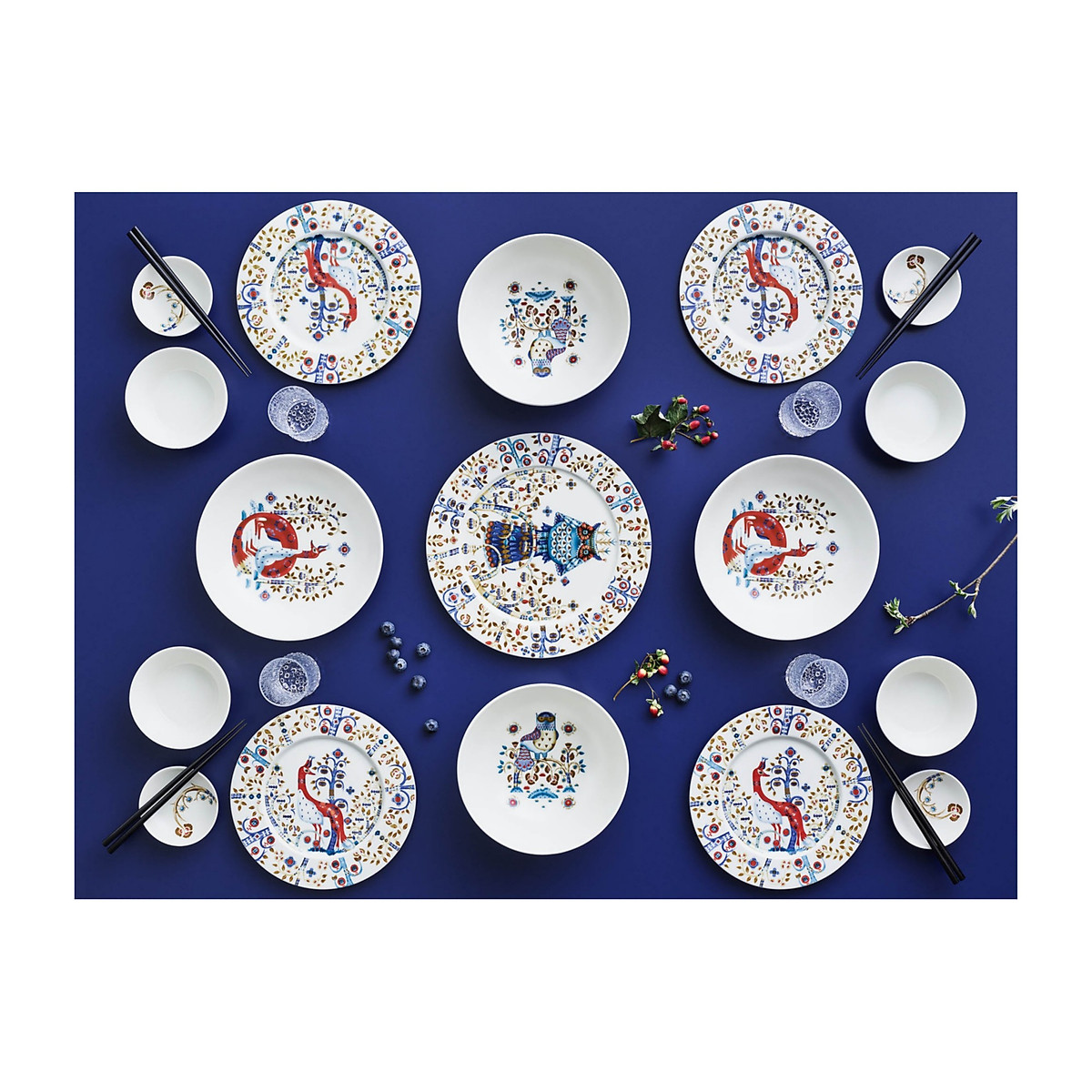 Đĩa sứ Taika đường kính 22cm Iittala