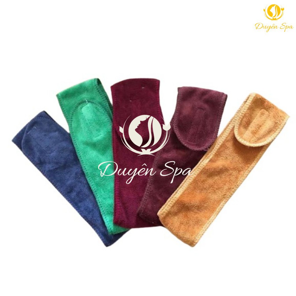 Băng đô quấn tóc dùng trong spa, thẩm mỹ viện