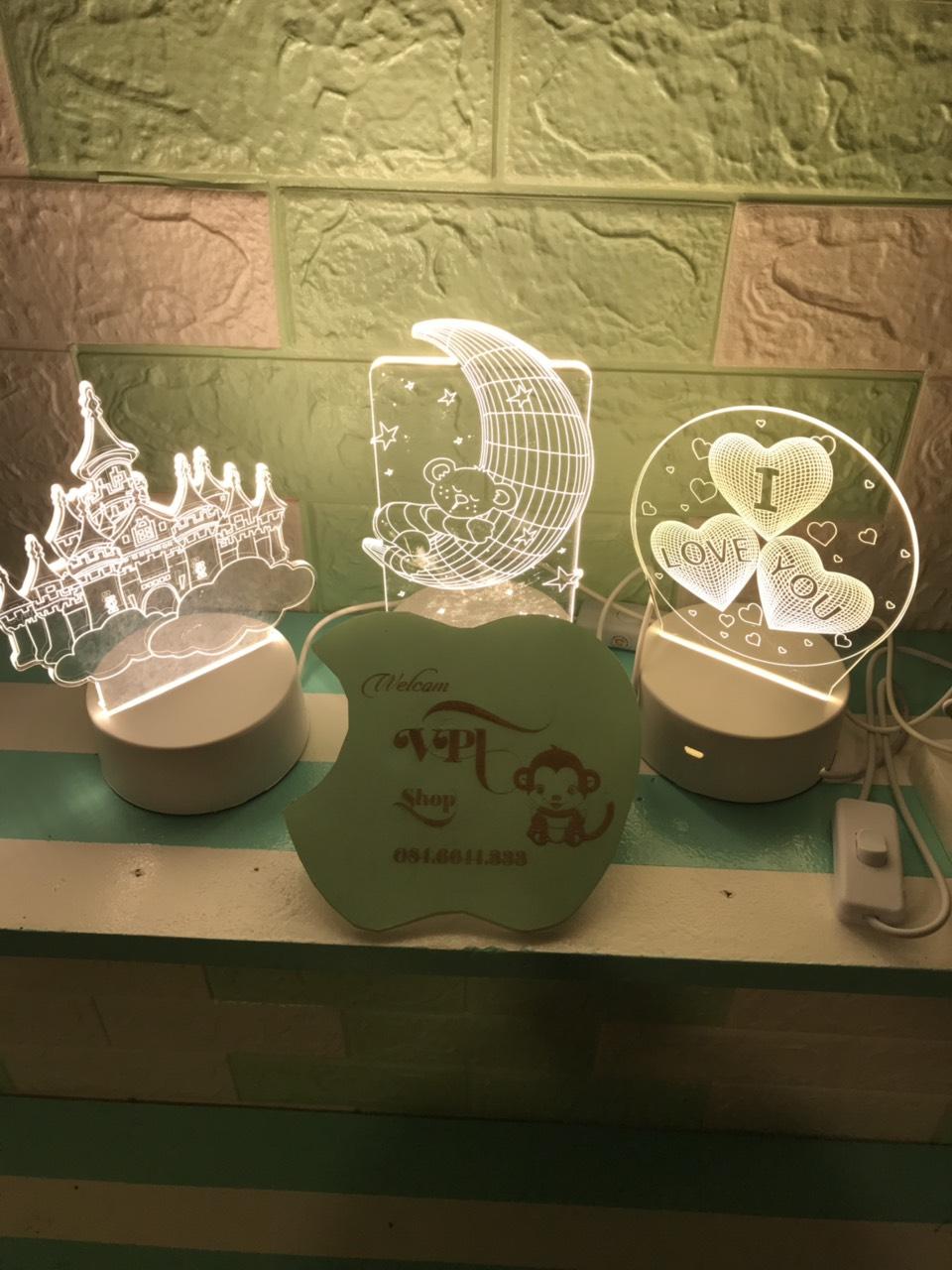 ĐÈN NGỦ LED 3D