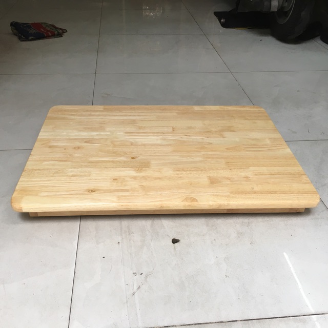 Bàn gỗ xếp chân tiện 50x70 cao cấp