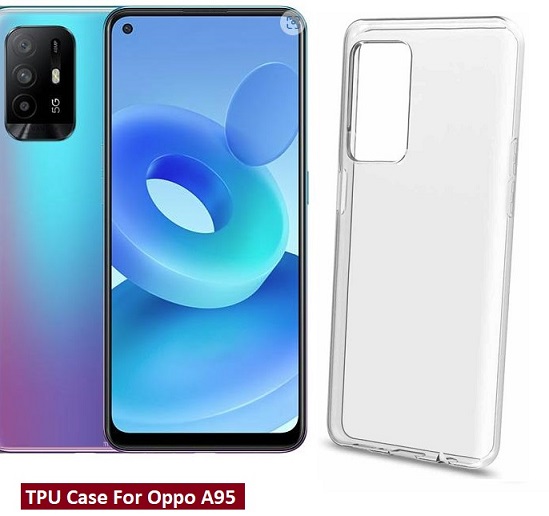 Ốp Oppo A95 5G dẻo trong suốt (Loại đẹp)