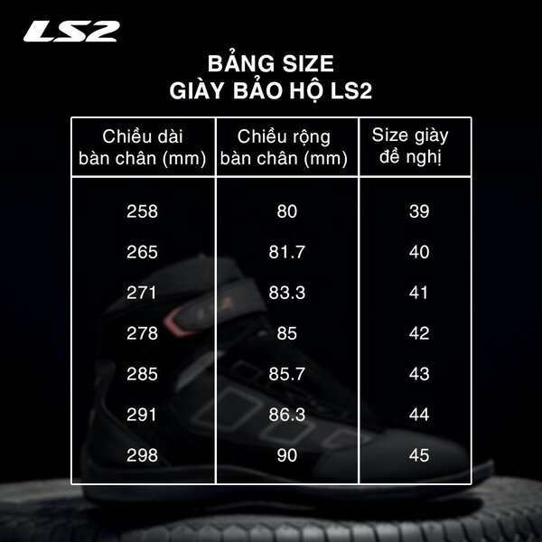 Giày Moto LS2 ZOE MAN